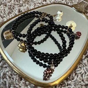 Vintage Juicy Couture Beaded Bracelet Set